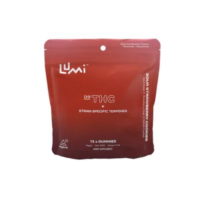 Red package of Lami brand product with white text.